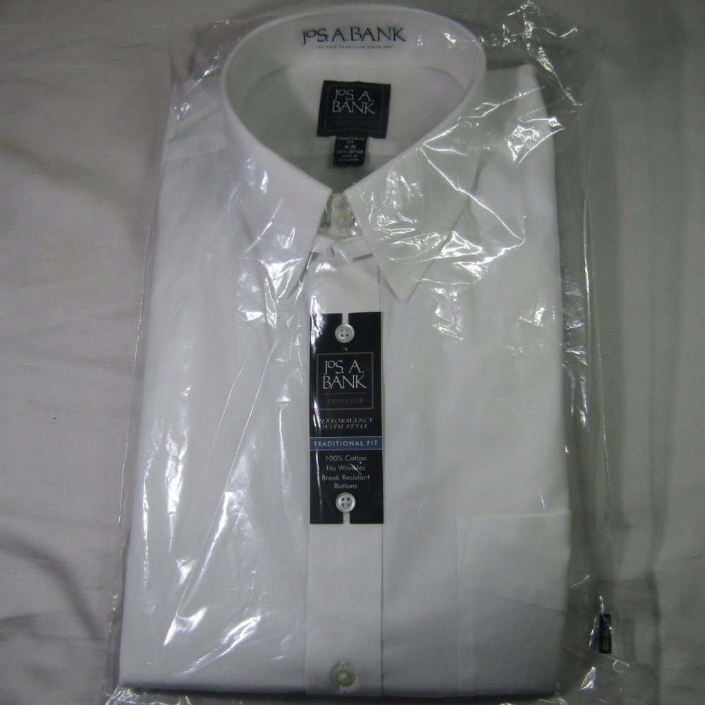 White - Jos. A. Bank Dress Shirt